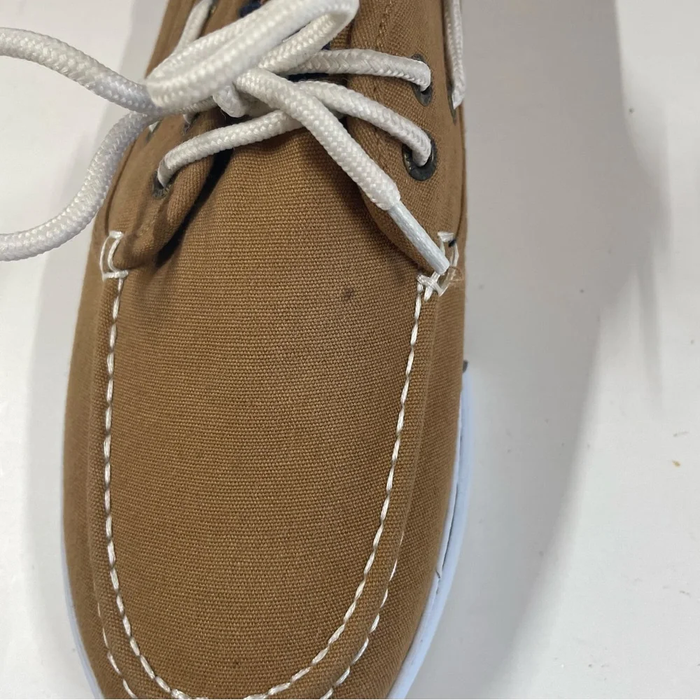 Nautica Spinnaker Tan Youth Boat Shoes Loafers Men’s/Youth Size 7